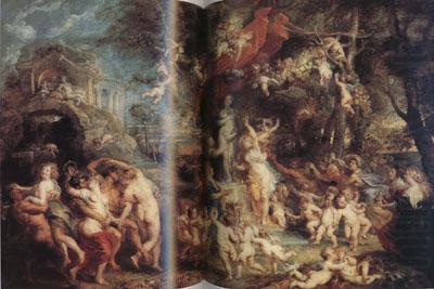 Peter Paul Rubens The Feast of Venus (mk01) china oil painting image